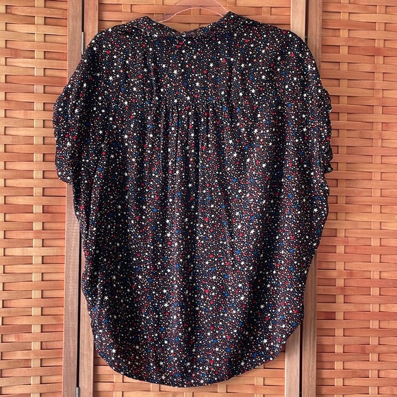 Madewell Central Drapey Shirt in Starry Night - Picture 6 of 7